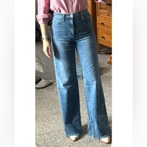 Joes Jeans Mia Classic Blue Wide-Leg Women's Jeans